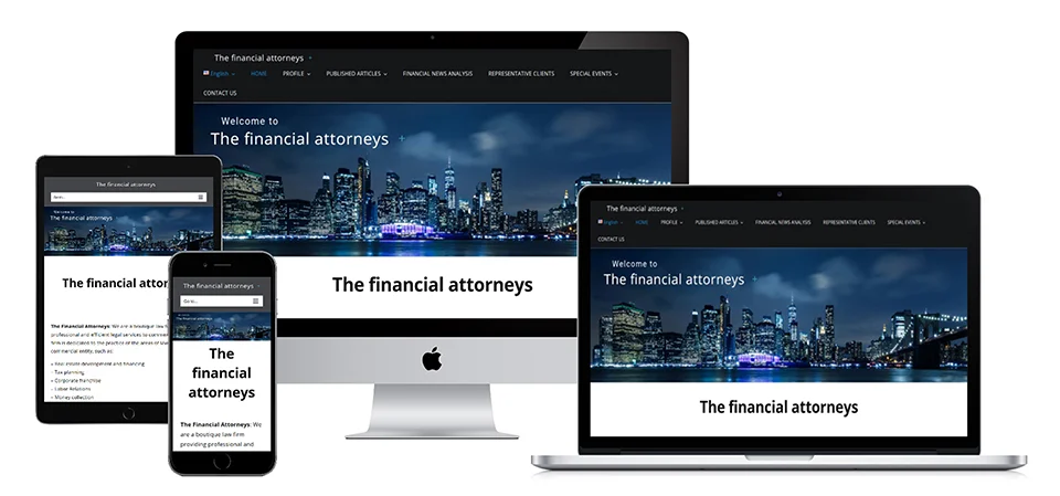 laptop-tablet-desktop-phone-ejecutivos-licenciados-abogados-bufete--abogados-the-financial-attorneys-guaynabo-puerto-rico-portfolio-disenos-web