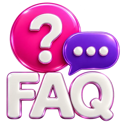 Sección de preguntas frecuentes sobre diseño web en Puerto Rico con símbolo FAQ, signo de pregunta y burbuja de conversación.